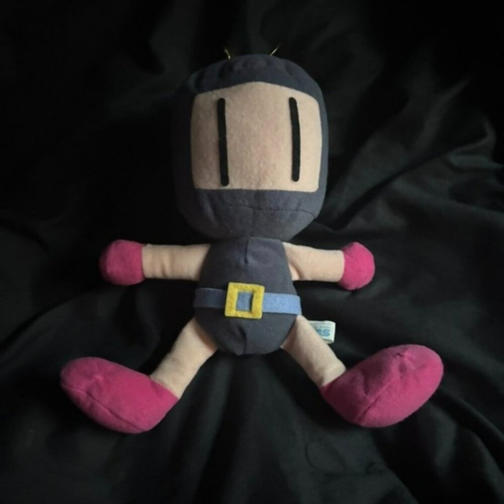 Bomberman Black Kurobon Plush